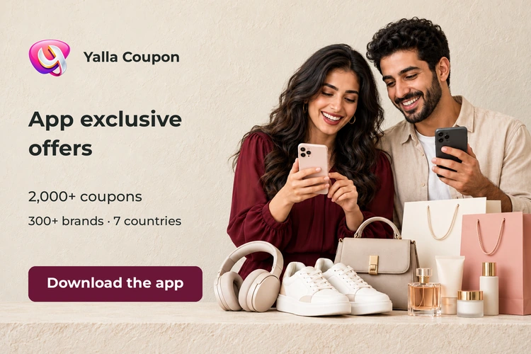 Download Yalla Coupon for exclusive offers from over 200 brands