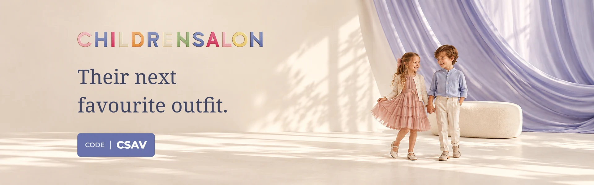Childrensalon children outfits with code CSAV in Egypt