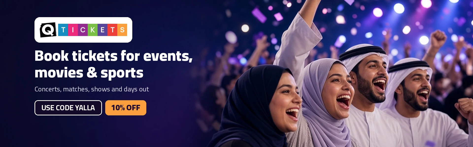 Q Tickets offers, deals and coupons