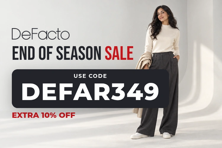 DeFacto offer with code DEFAR349