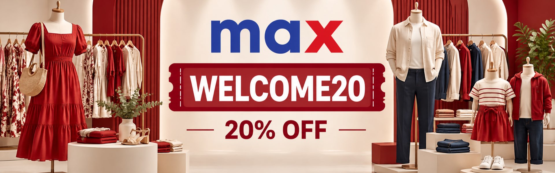 Latest Max Fashion offers and discounts in Egypt