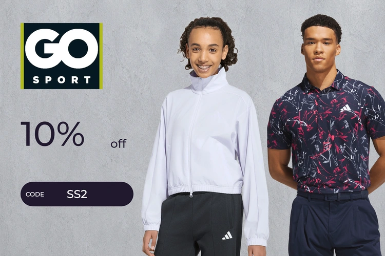 Go Sport promo code SS2 homepage banner