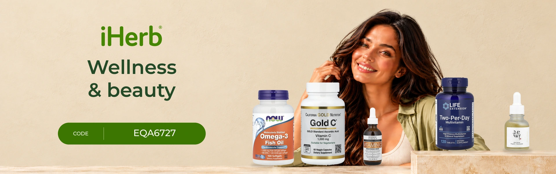 iHerb – Get 10% Off with code EQA6727