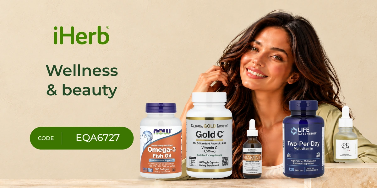 iHerb – Get 10% Off with code EQA6727