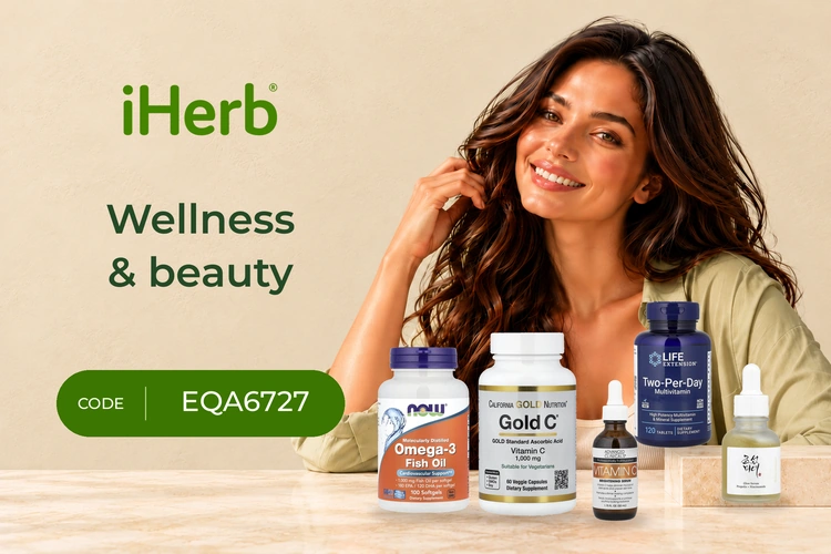 iHerb – Get 10% Off with code EQA6727