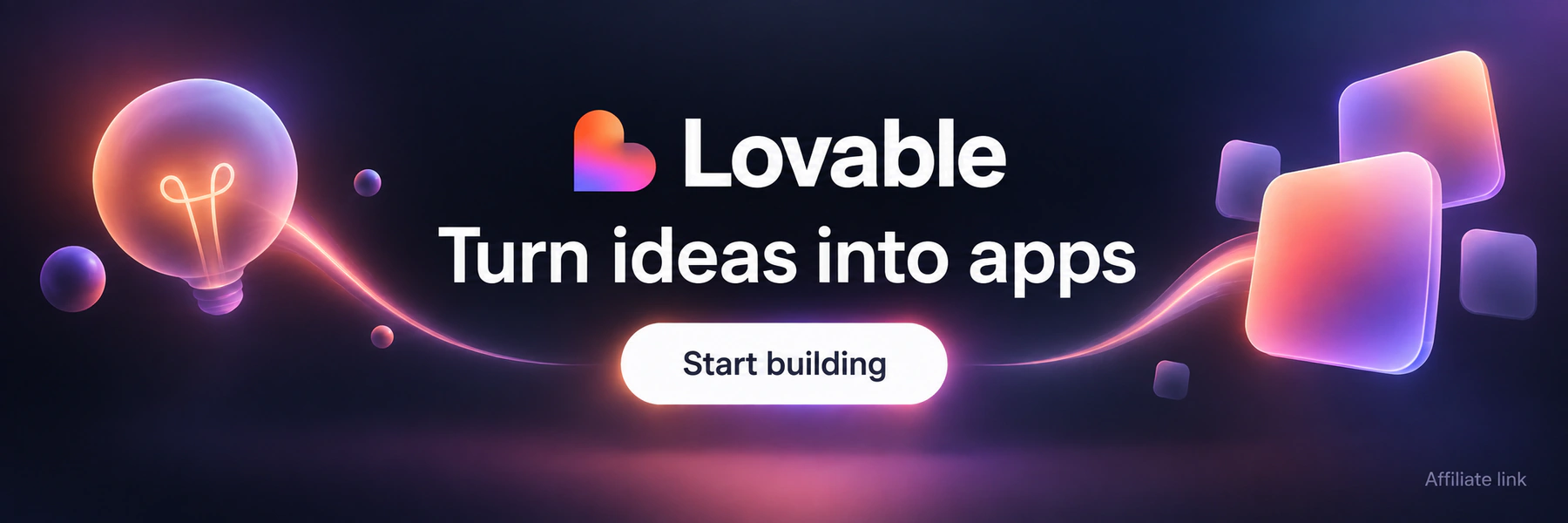 Turn your ideas into apps with Lovable
