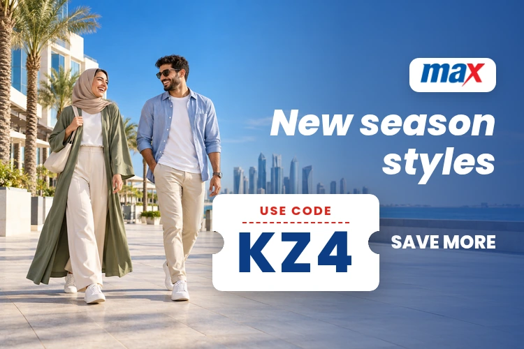 MAX Fashion offer with code KZ4