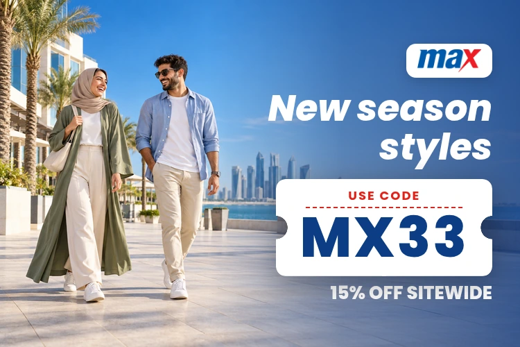 MAX Fashion offer with code MX33