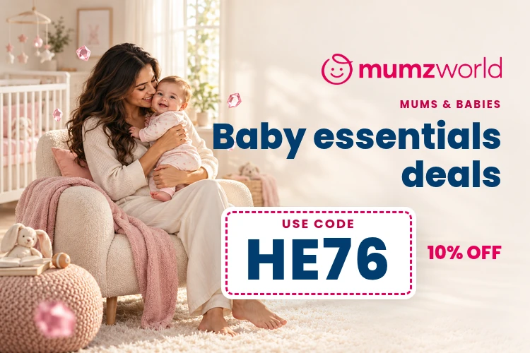 Mumzworld offer with code HE76