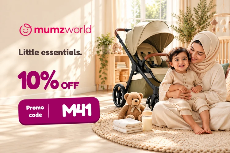 Save 10% on Mumzworld essentials with promo code M41