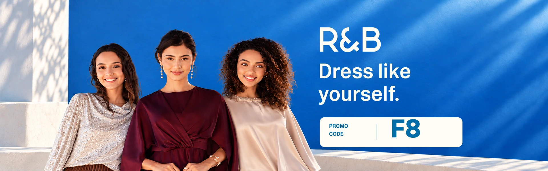 R&B Fashion offer with code F8