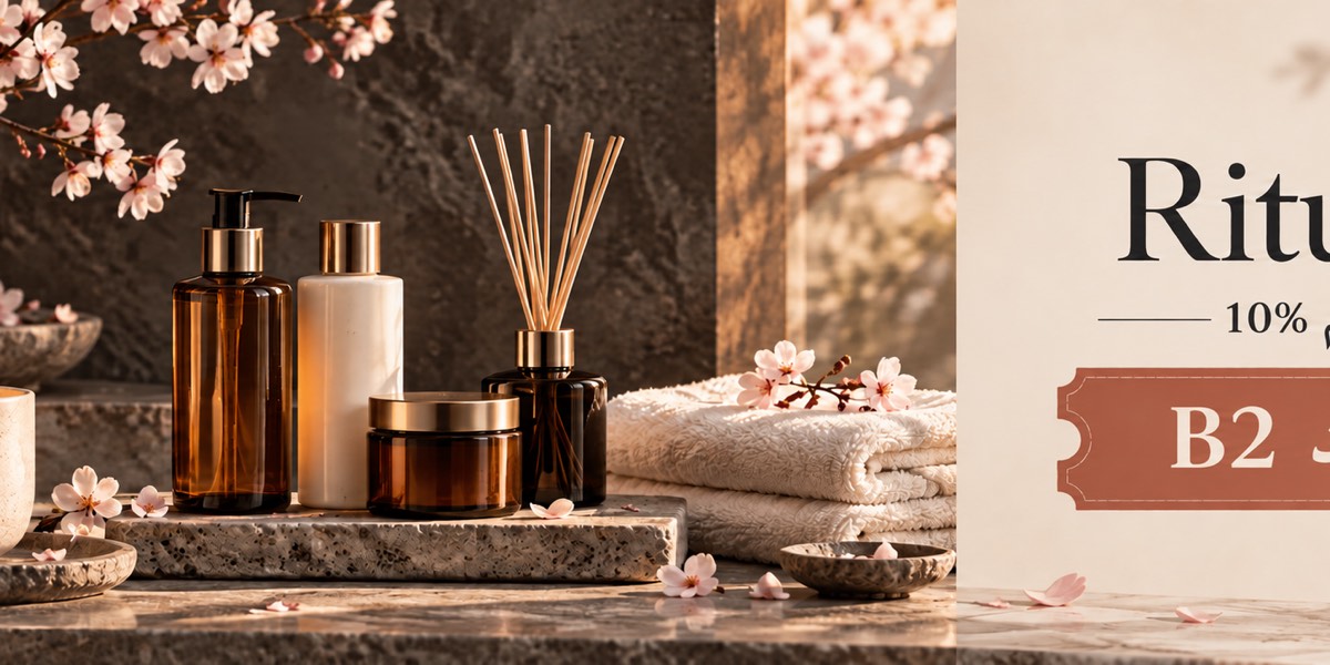 خصم 10% على منتجات العناية من Rituals بكود B2