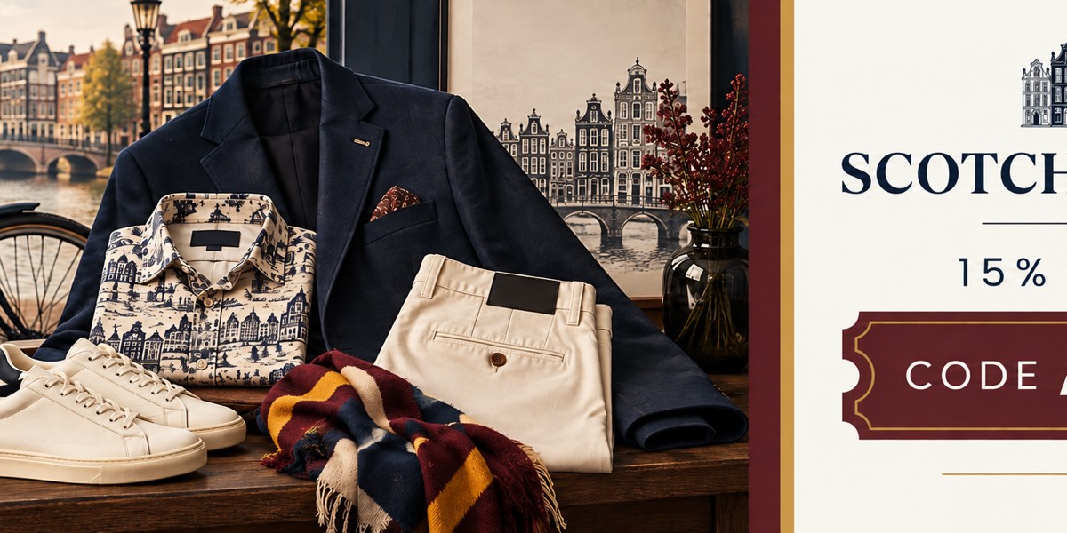 SCOTCH&SODA 15% off fashion with code ADM6