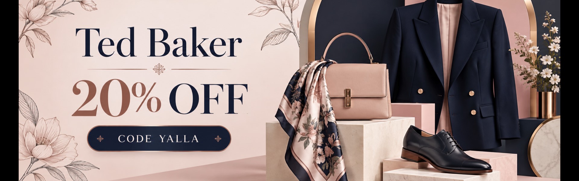 Latest Ted Baker offers and discounts in Saudi