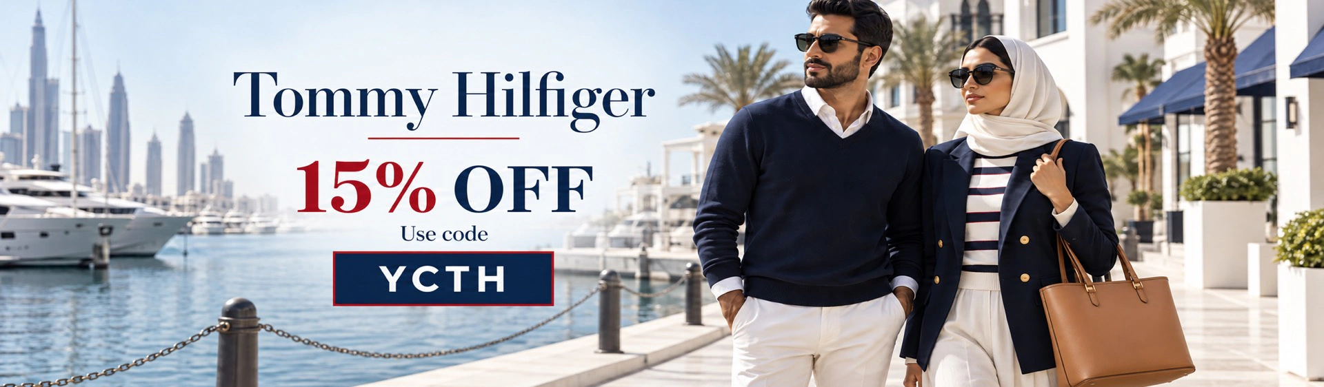 Tommy Hilfiger 15% off with code YCTH in Saudi