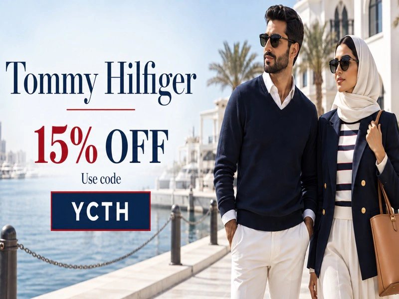 Tommy Hilfiger 15% off with code YCTH in Bahrain
