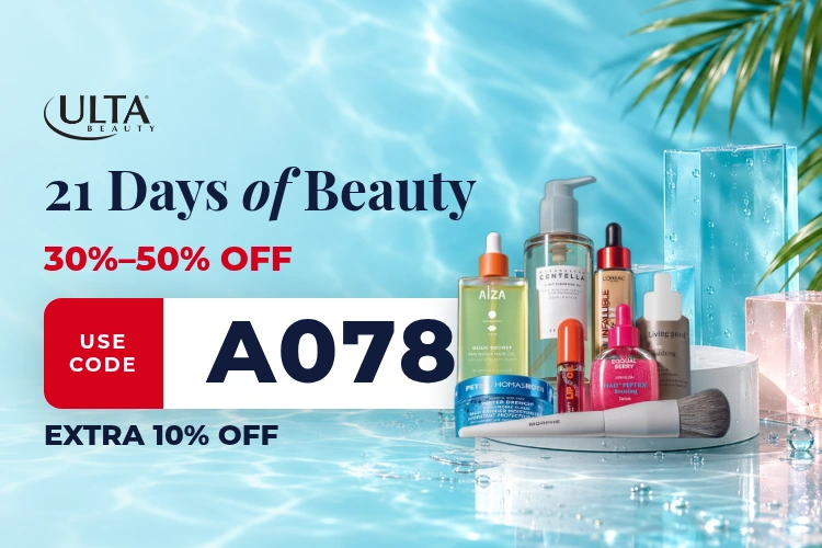 Ulta Beauty offer with code A078