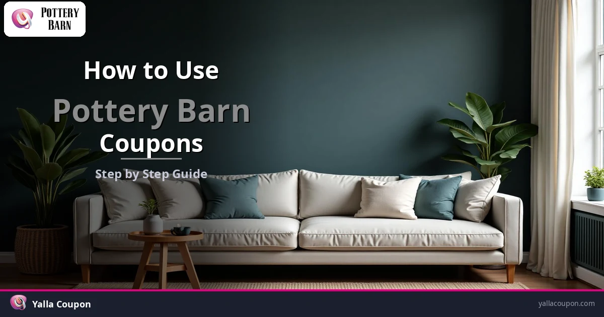 How to Use Pottery Barn Discount Codes