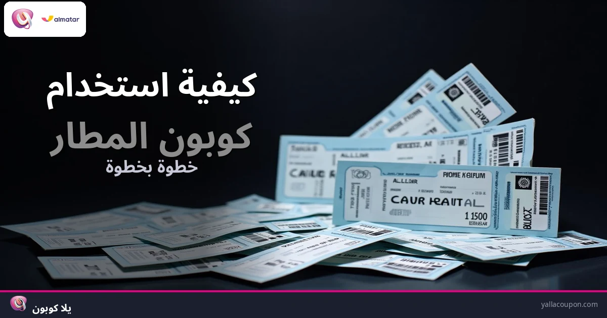 كيفية استخدام كوبونات خصم المطار