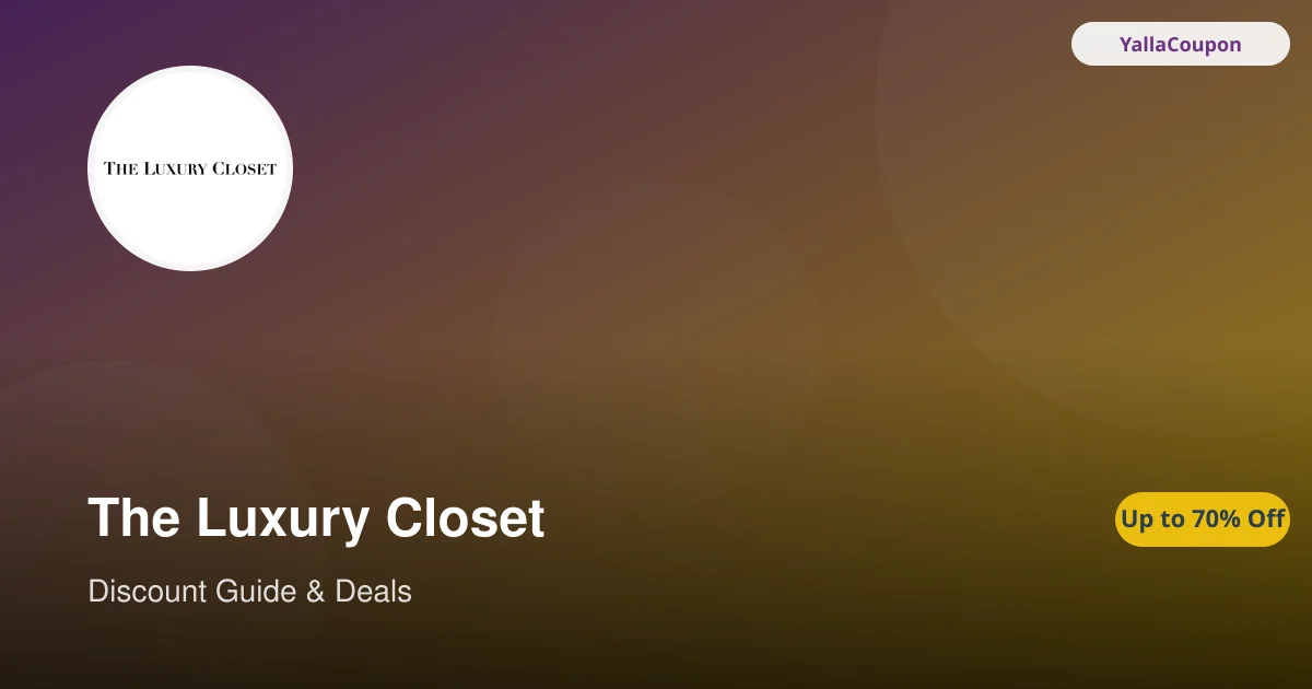 How to Use The Luxury Closet Coupon Codes