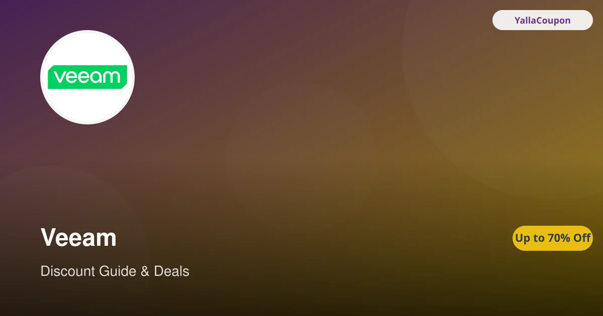Best Veeam Deals This Week