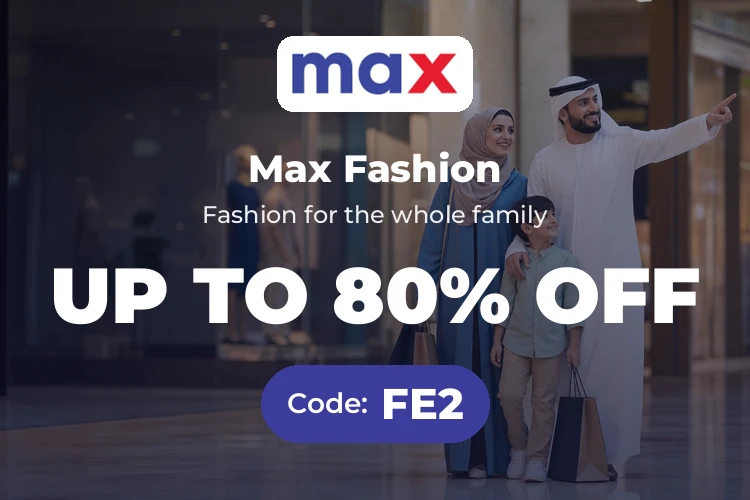 MAX Fashion offer with code KZ4
