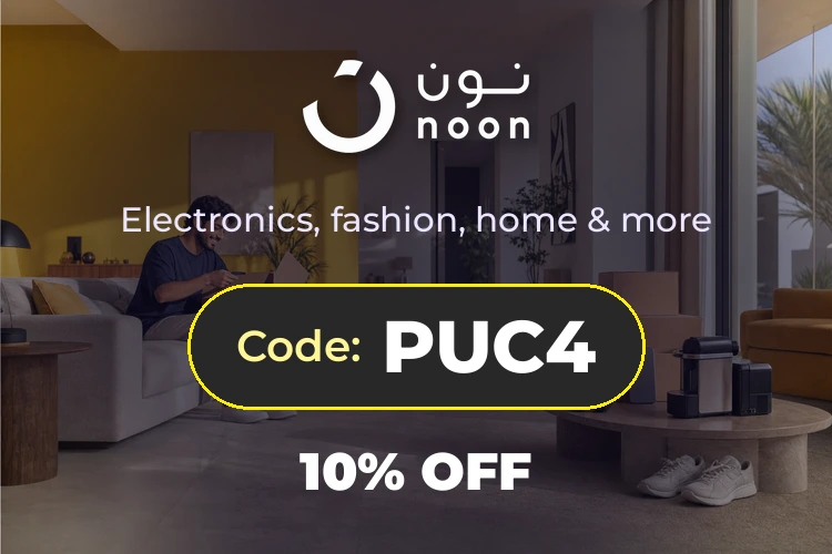 noon - 10% off with code PUC4