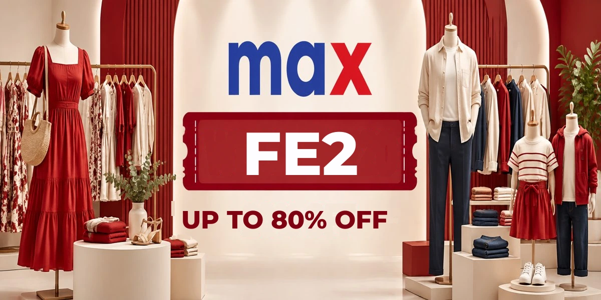 Latest Max Fashion offers and discounts in Saudi
