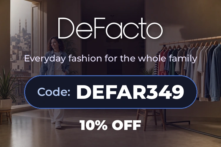 DeFacto offer with code DEFAR349