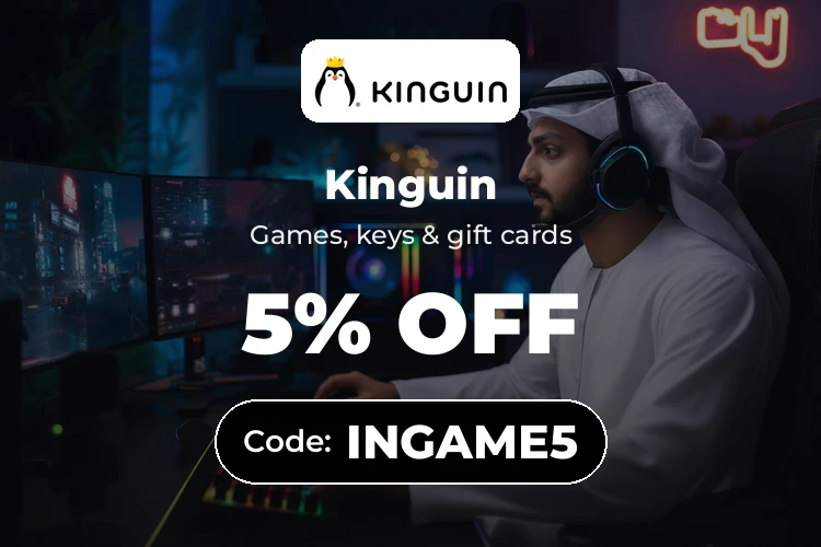 Kinguin 5% off with code EMBER5 in Egypt