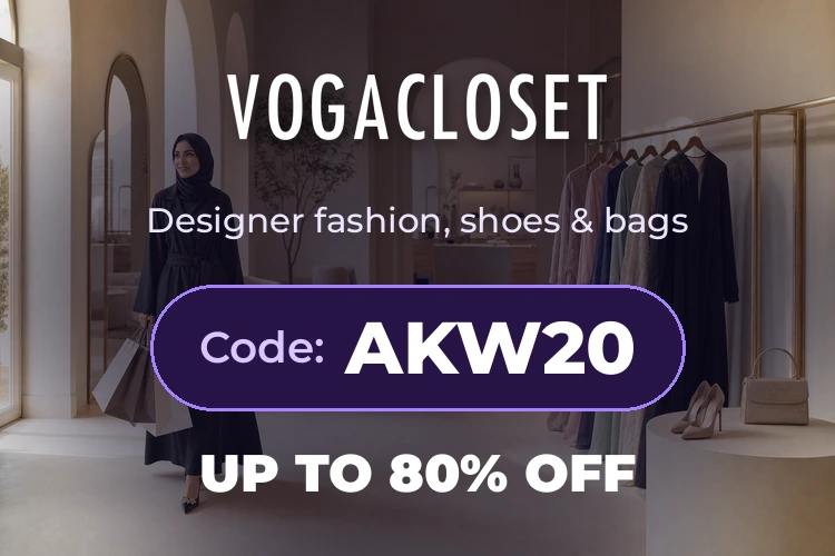 VogaCloset - up to 80% off fashion with code AKW20