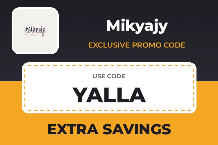 Mikyajy promo code YALLA - Extra Savings