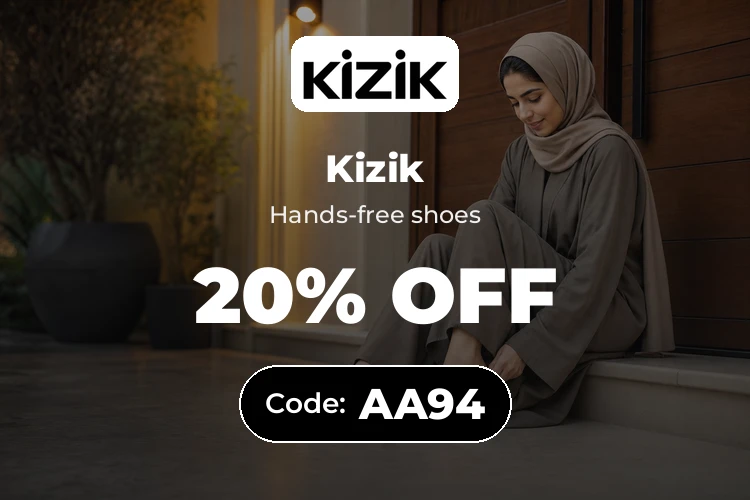 Kizik 20% off hands-free shoes with code AA127