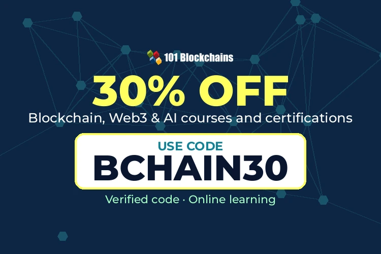 101 Blockchains code BCHAIN30: 30% off courses and certifications in Saudi Arabia