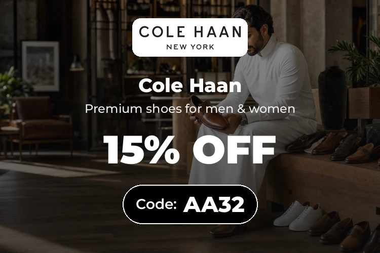 Cole Haan offer with code AA127