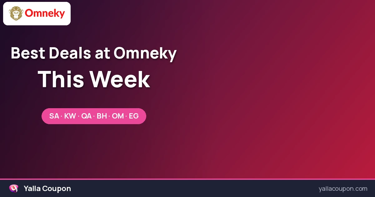 Best Deals at Omneky This Week for the Gulf and Egypt