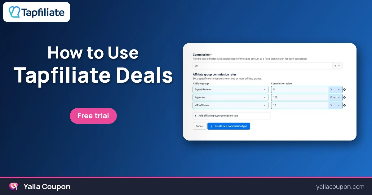 How to Use Tapfiliate Discount Codes and Deals in the Gulf and Egypt