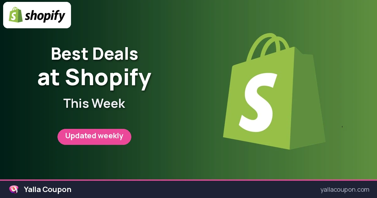 Best Deals at Shopify: Weekly Updated Picks for the Gulf