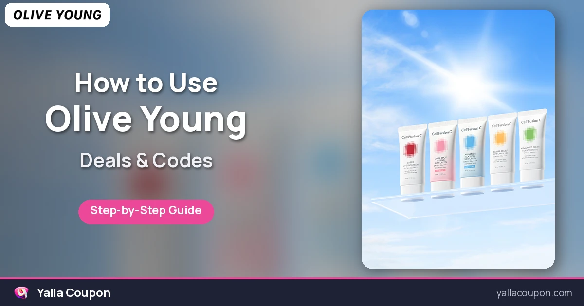 How to Use Olive Young Discount Codes and Deals in the Gulf