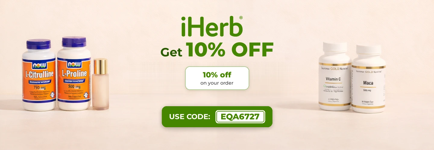 iHerb – Get 10% Off with code EQA6727